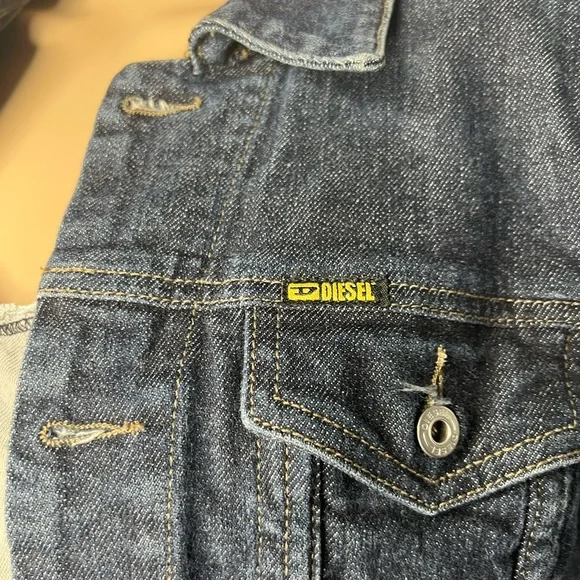 Diesel Classic Denim Jean Jacket M - Picture 2 of 10